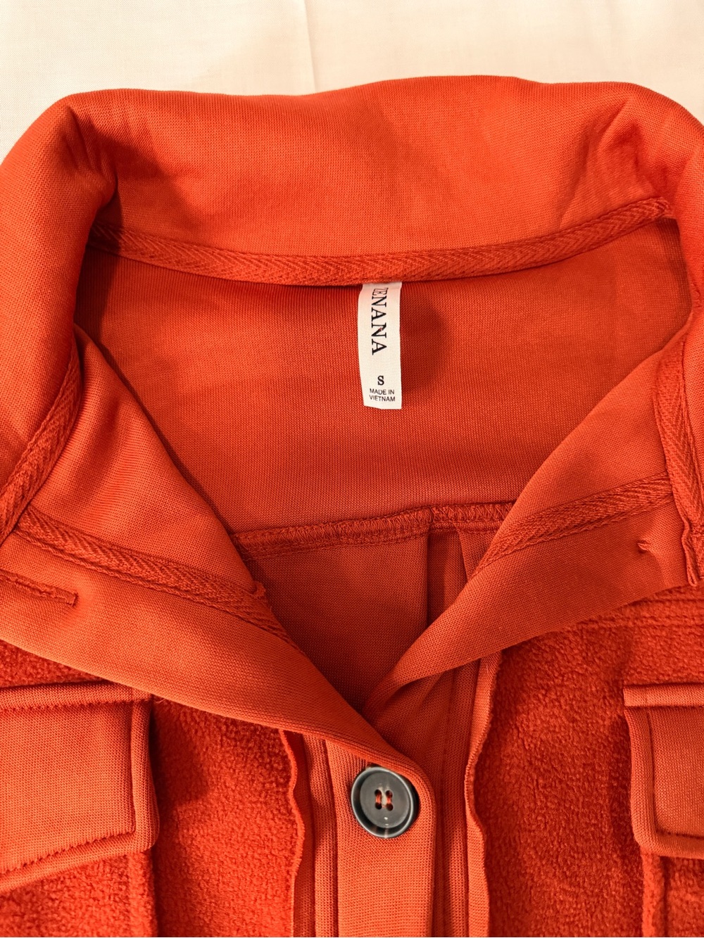 Zenana Outfitters Orange Women's Shacket